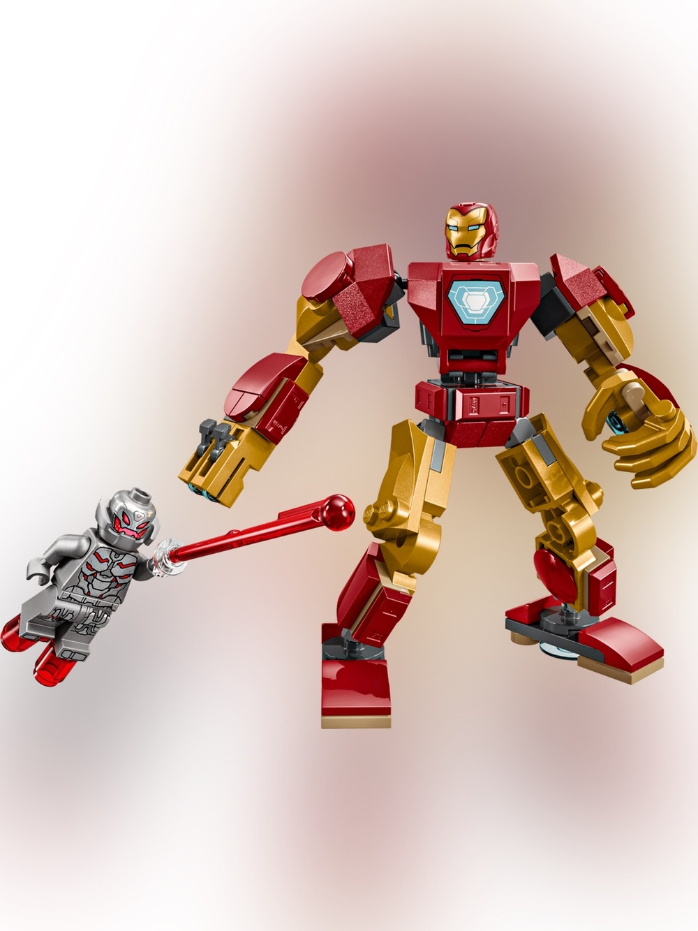 LEGO Marvel Iron Man Mech vs Ultron Set 76307 Complete Disassembled with Manual